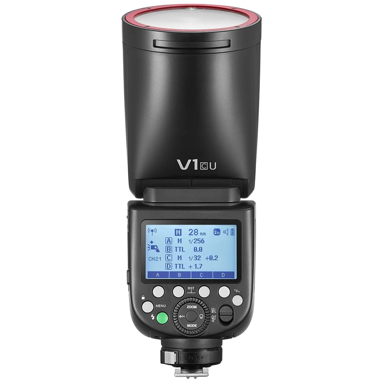 GODOX V1 PRO U RED RING (CANON)