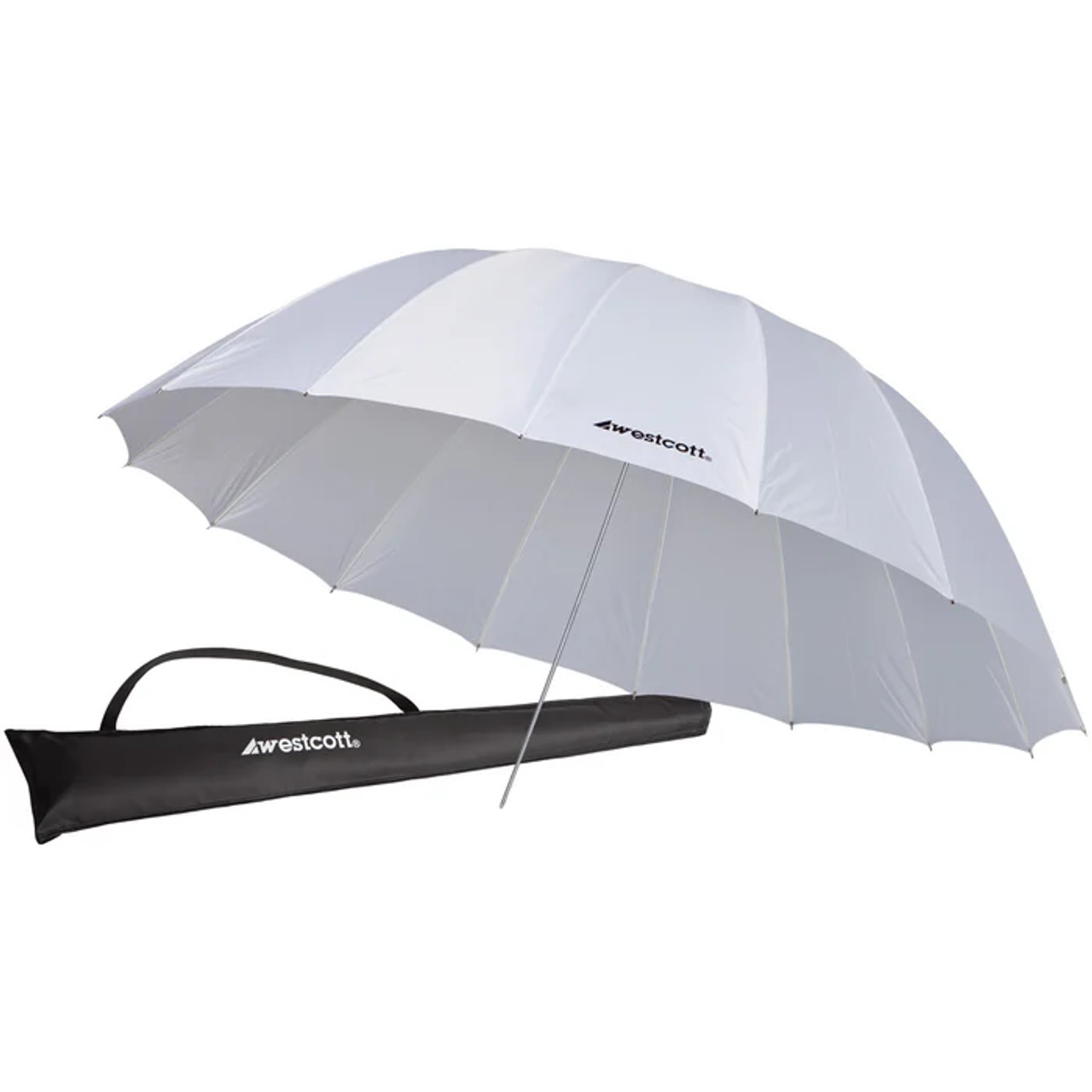 WESTCOTT STANDARD UMBRELLA WHITE DIFFUSION (7FT) WESTCOTT STANDARD UMBRELLA WHITE DIFFUSION (7FT)