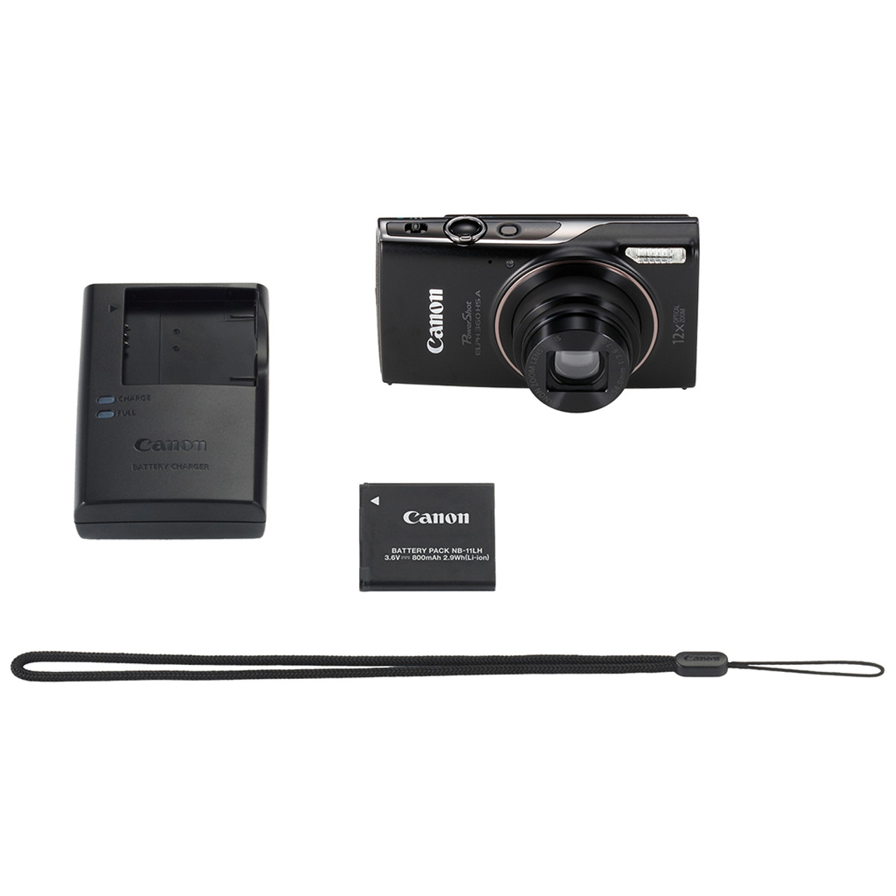 CANON POWERSHOT ELPH 360 HS A (BLACK) CANON POWERSHOT ELPH 360 HS A (BLACK)