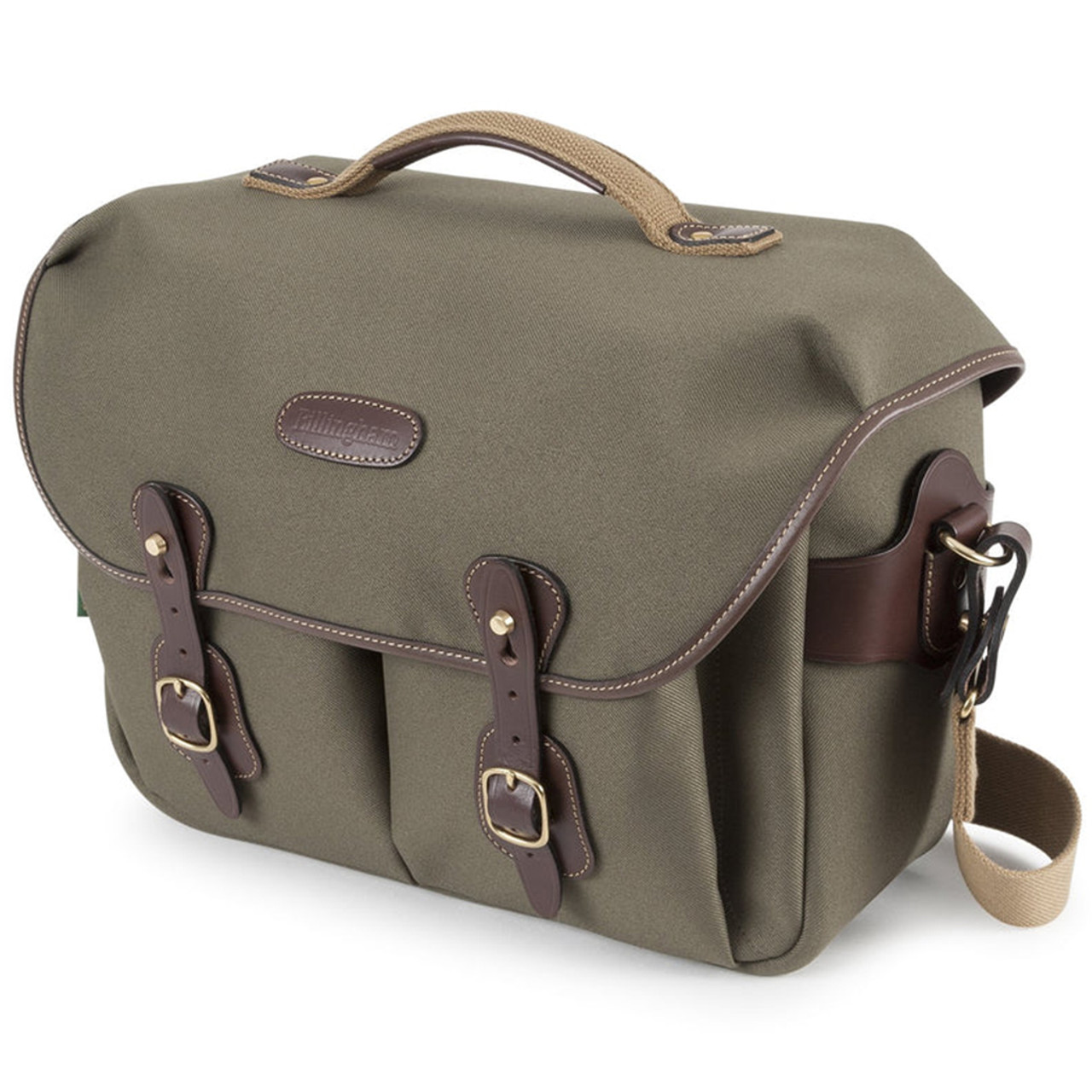 BILLINGHAM HADLEY ONE (SAGE FIBRENYTE/CHOCOLATE LEATHER) BILLINGHAM HADLEY ONE (SAGE FIBRENYTE/CHOCOLATE LEATHER)