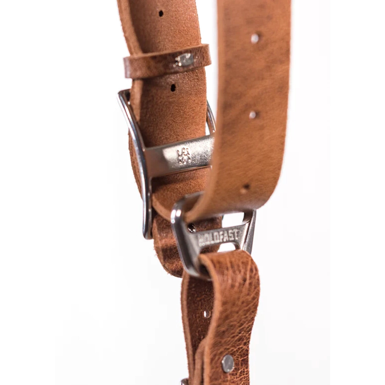 HOLD FAST MONEY MAKER LEATHER CAMERA STRAP - MEDIUM (WATER BUFFALO TAN)