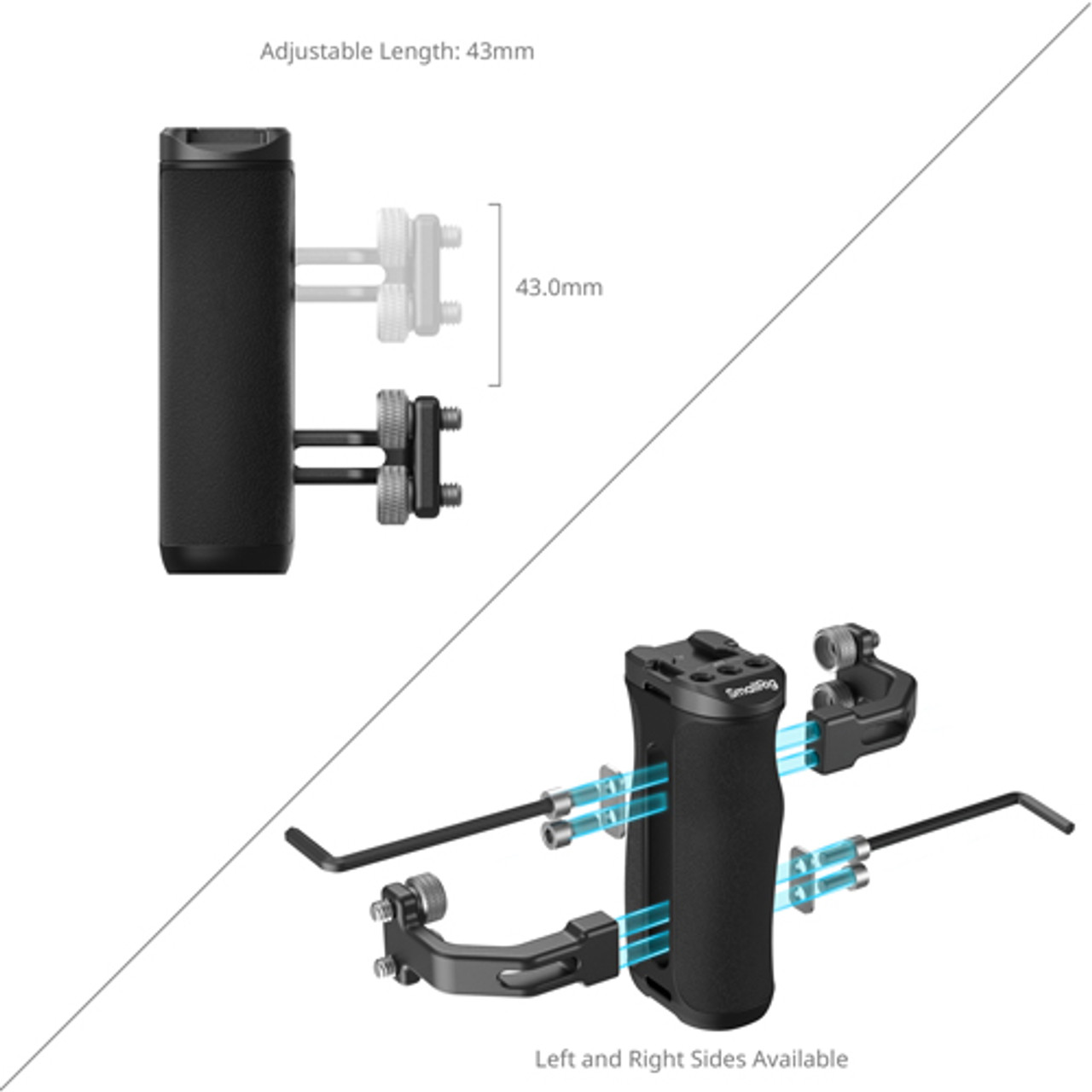 SMALLRIG MINI SIDE HANDLE W/ 1/4-20 SCREWS