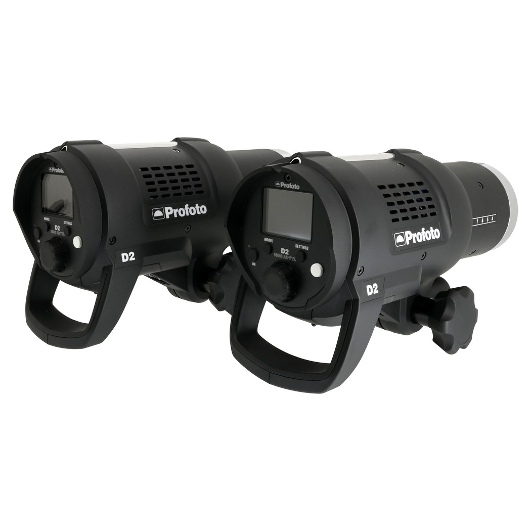 USED PROFOTO D2 1000 AIR-TTL DUO 2-LIGHT KIT