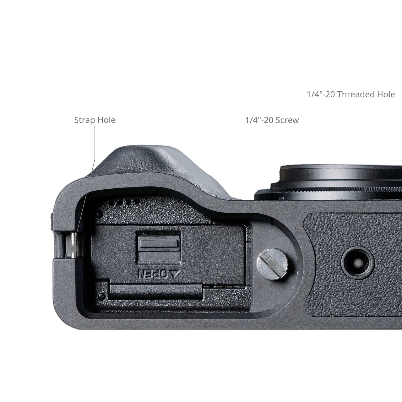 SMALLRIG LEATHER CASE FOR RICOH GR IV (BLACK)