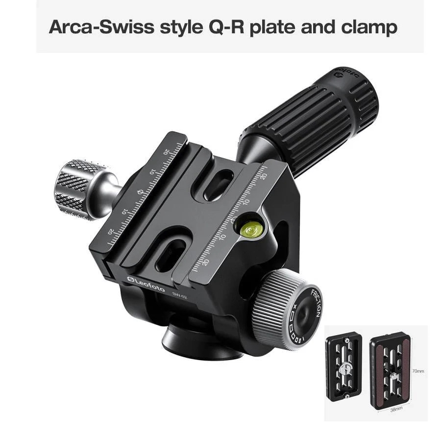 LEOFOTO SW-02 MINI FLUID HEAD FOR BINOCULARS AND CAMERA (ARCA)
