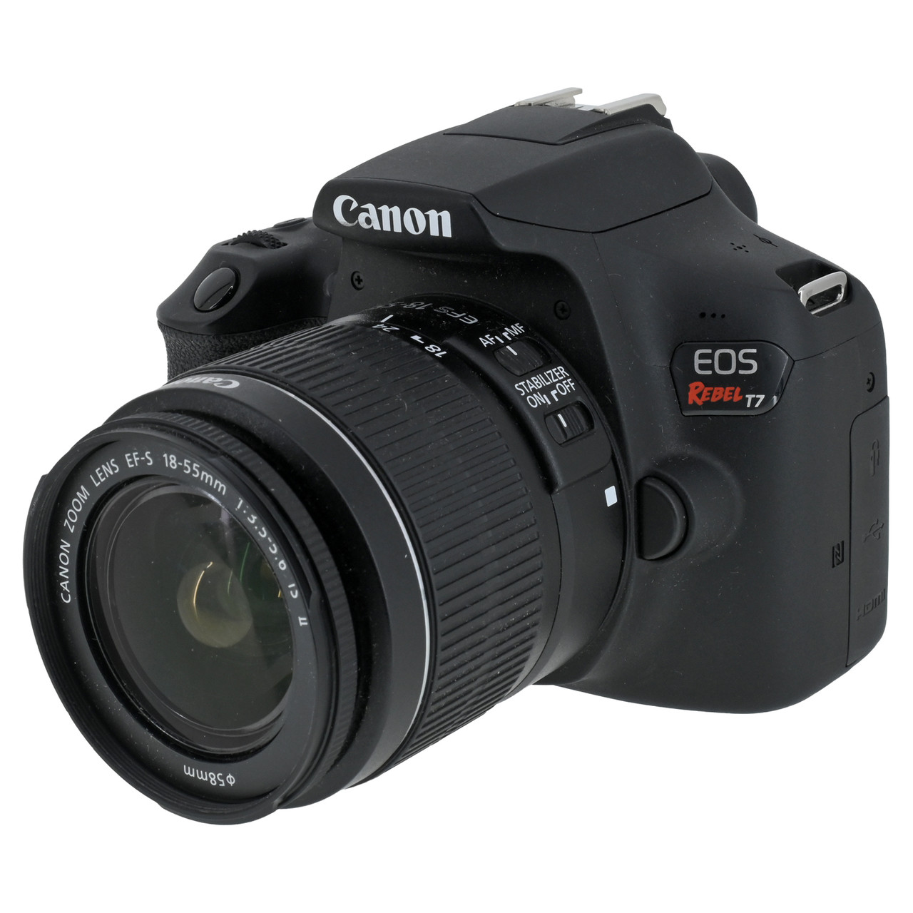 USED CANON EOS REBEL T7 18-55MM F3.5-5.6 IS II KIT