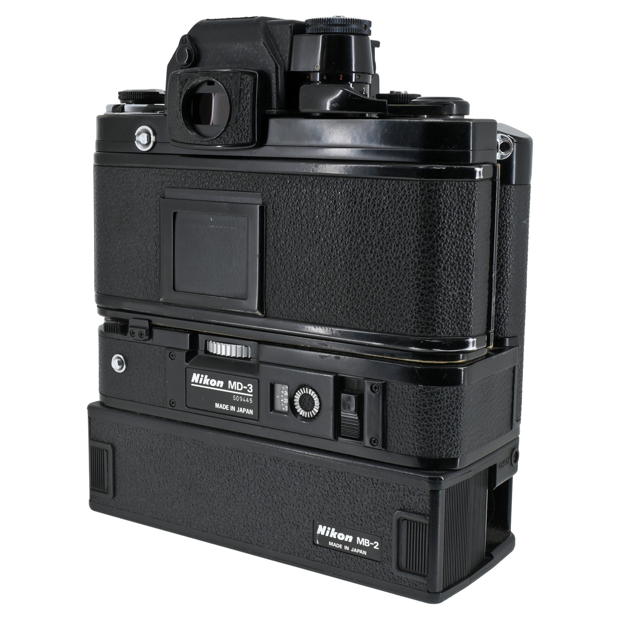 USED NIKON F2AS W/ MD-3/MB-2