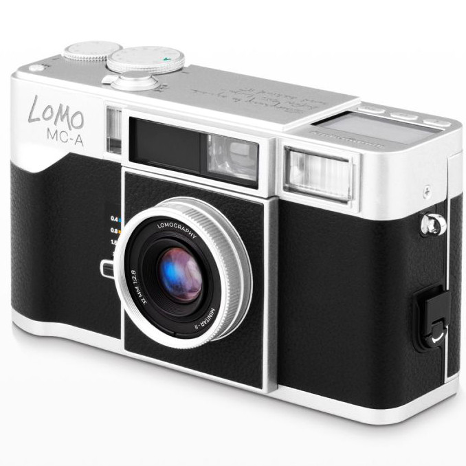LOMO MC-A 35MM FILM CAMERA (SILVER)