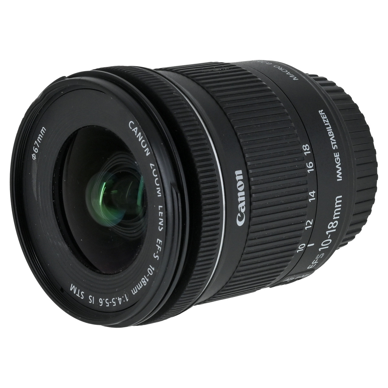 USED CANON EF-S 10-18MM F/4.5-5.6 IS STM