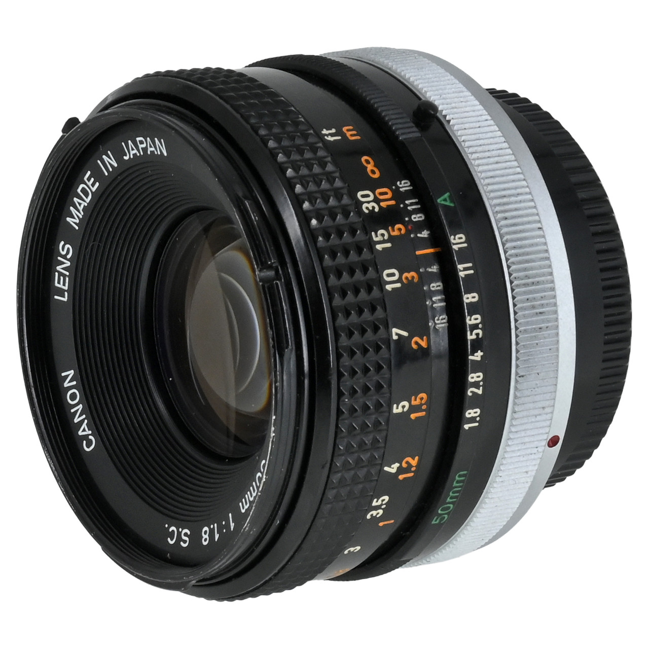 USED CANON FD 50MM F1.8 S.C.