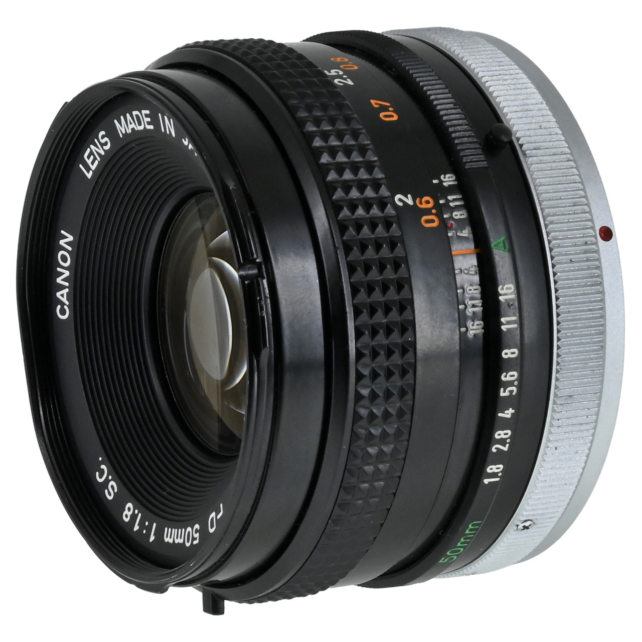 USED CANON FD 50MM F1.8 S.C.