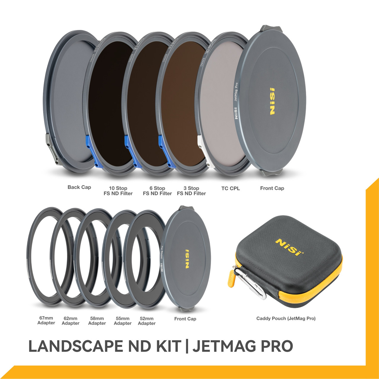 NISI JETMAG PRO LANDSCAPE ND KIT (67MAG)