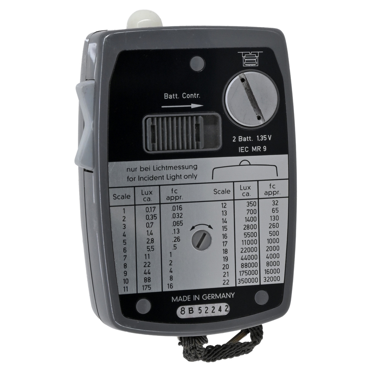 USED GOSSEN LUNA PRO LIGHT METER