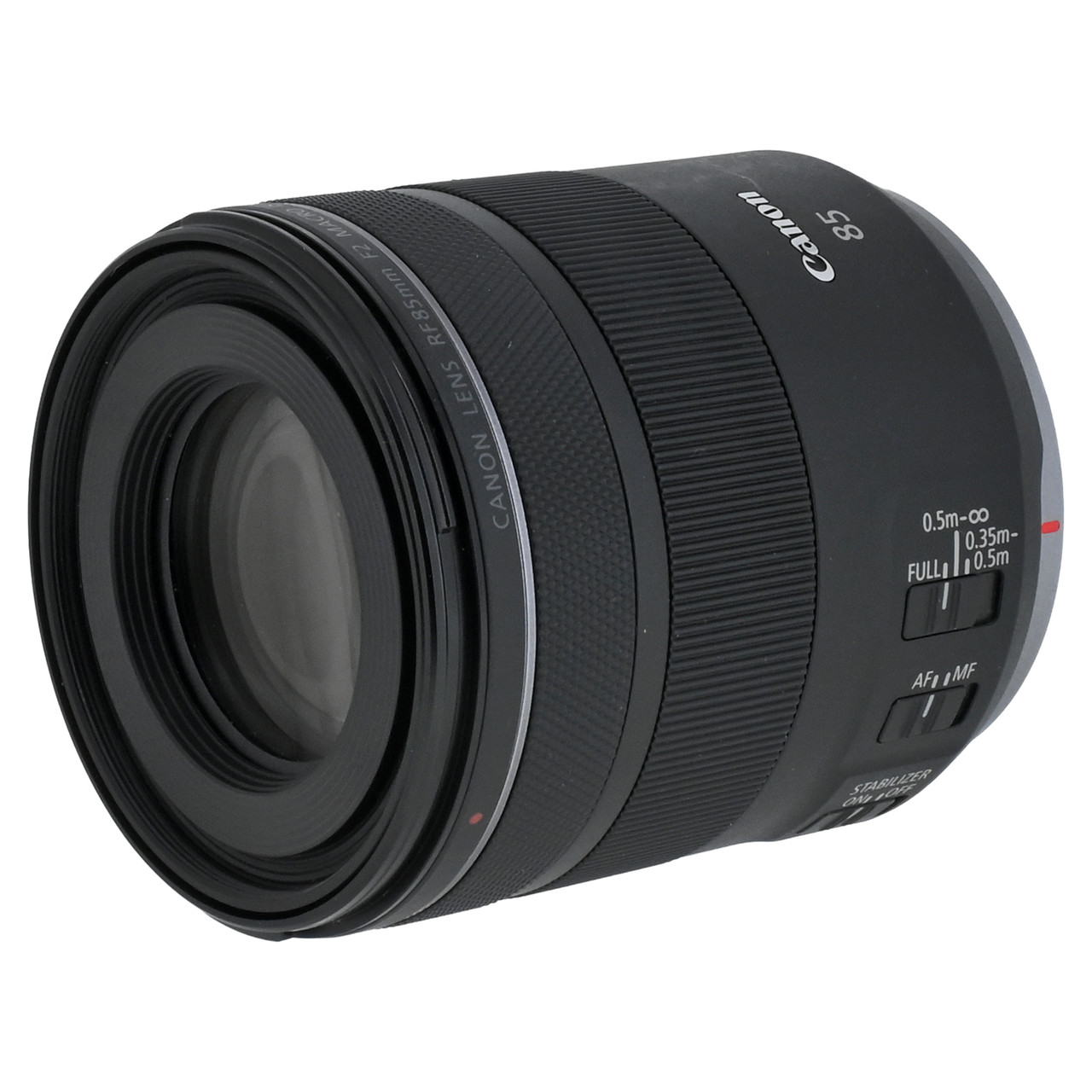 USED CANON RF 85MM F2 MACRO IS STM
