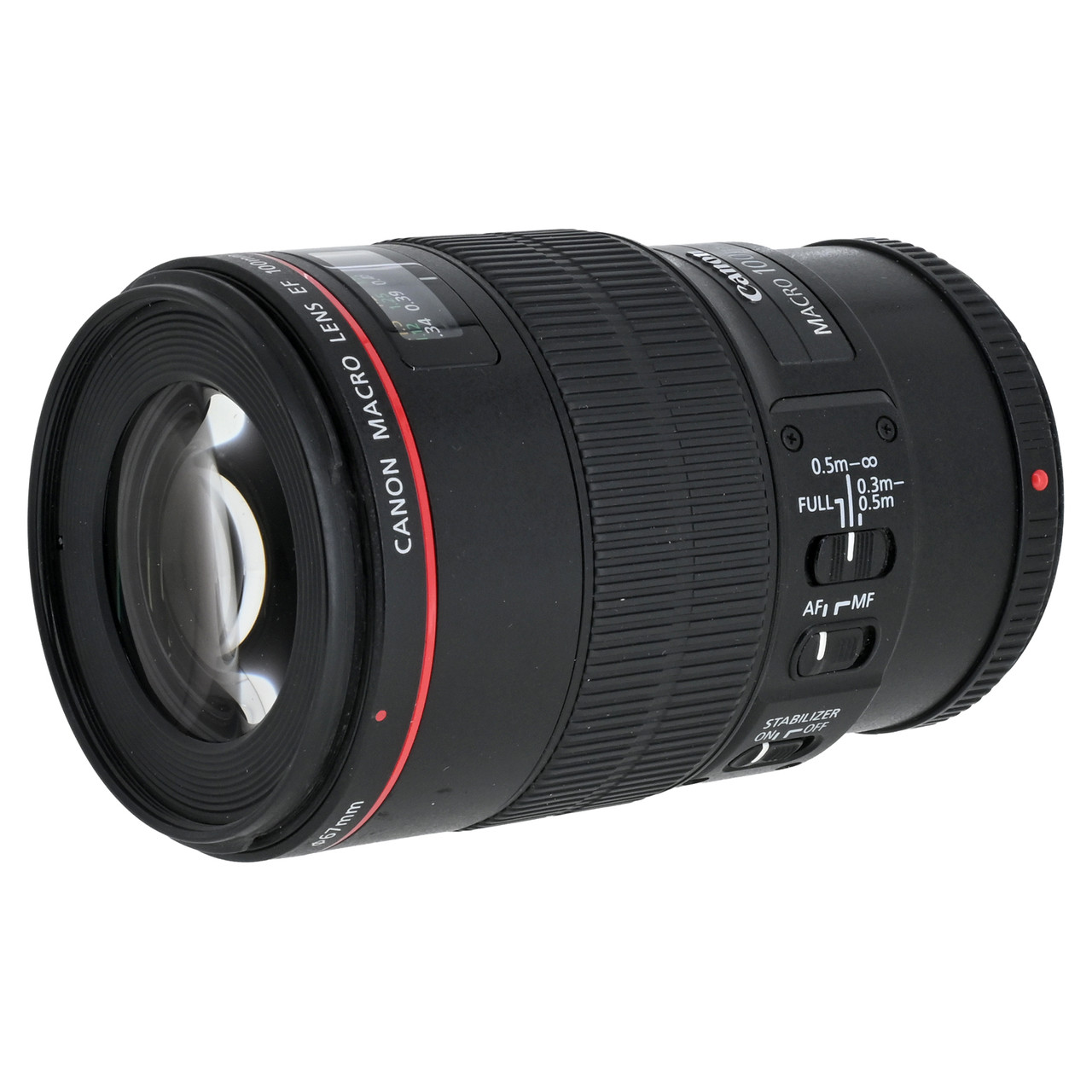 USED CANON EF 100MM F2.8 L IS MACRO