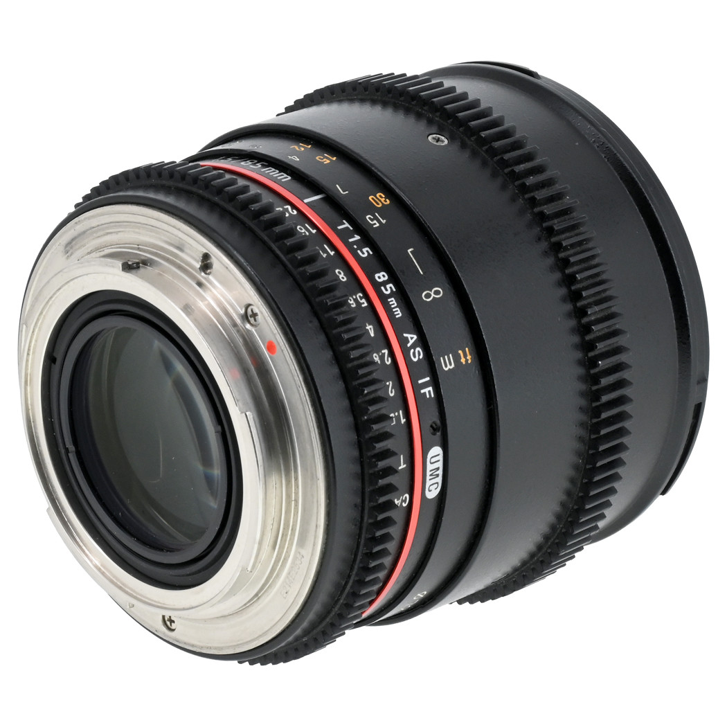 USED ROKINON 85MM T1.5 CINE DS (CANON EF)