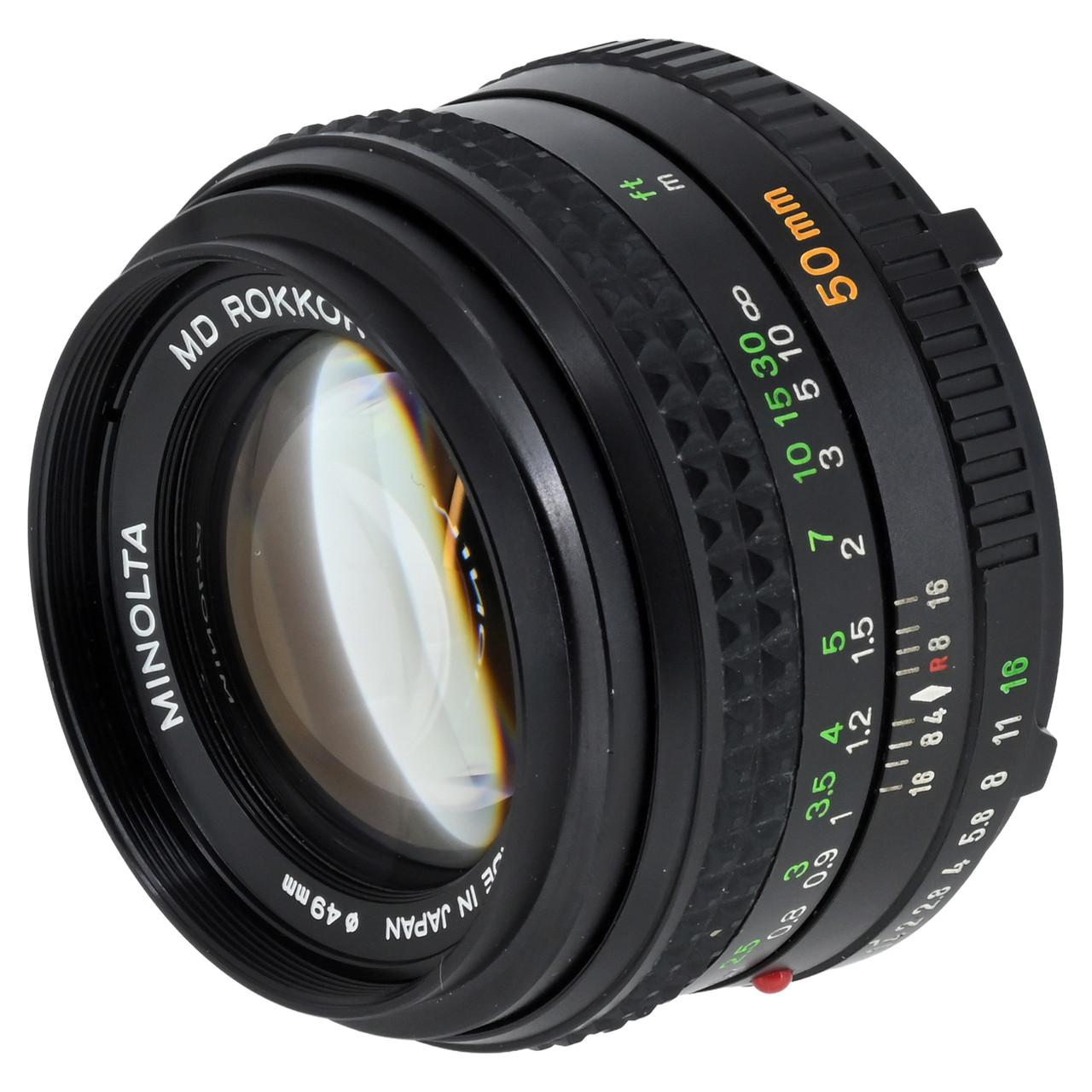 USED MINOLTA MD 50MM F1.4 ROKKOR