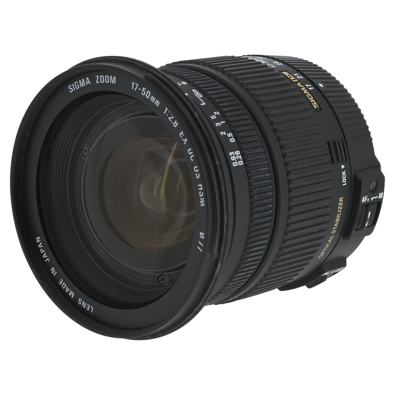 USED SIGMA 17-50MM F2.8 EX DC HSM (NIKON F)