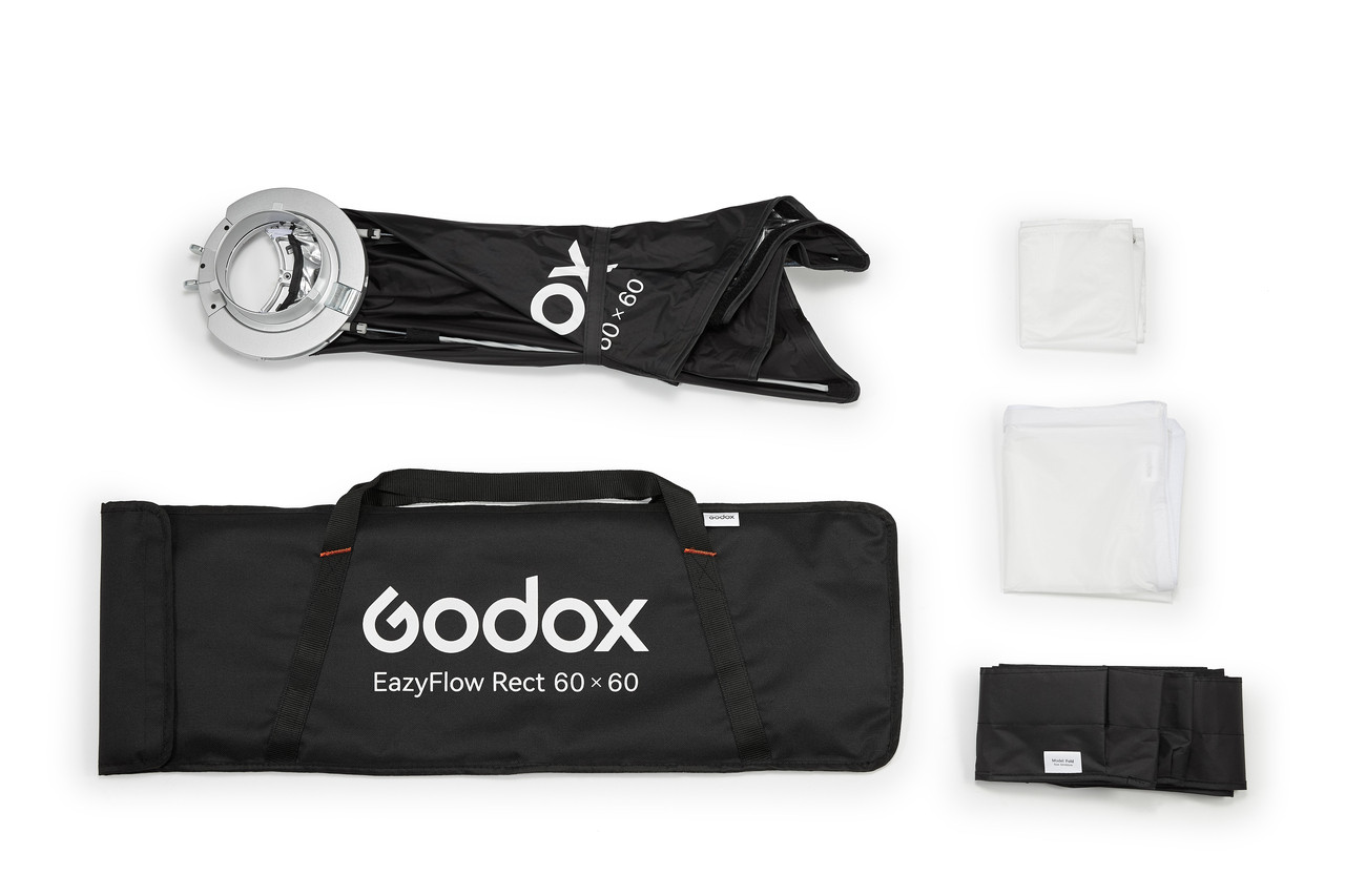 GODOX EAZYFLOW RECTANGULAR SOFT BOX - BOWENS (60X60)