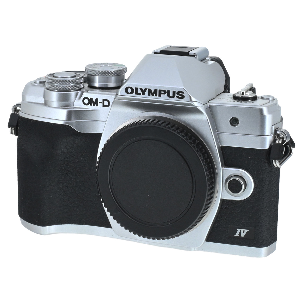 USED OLYMPUS OM-D E-M10 MARK IV  BODY (SILVER)