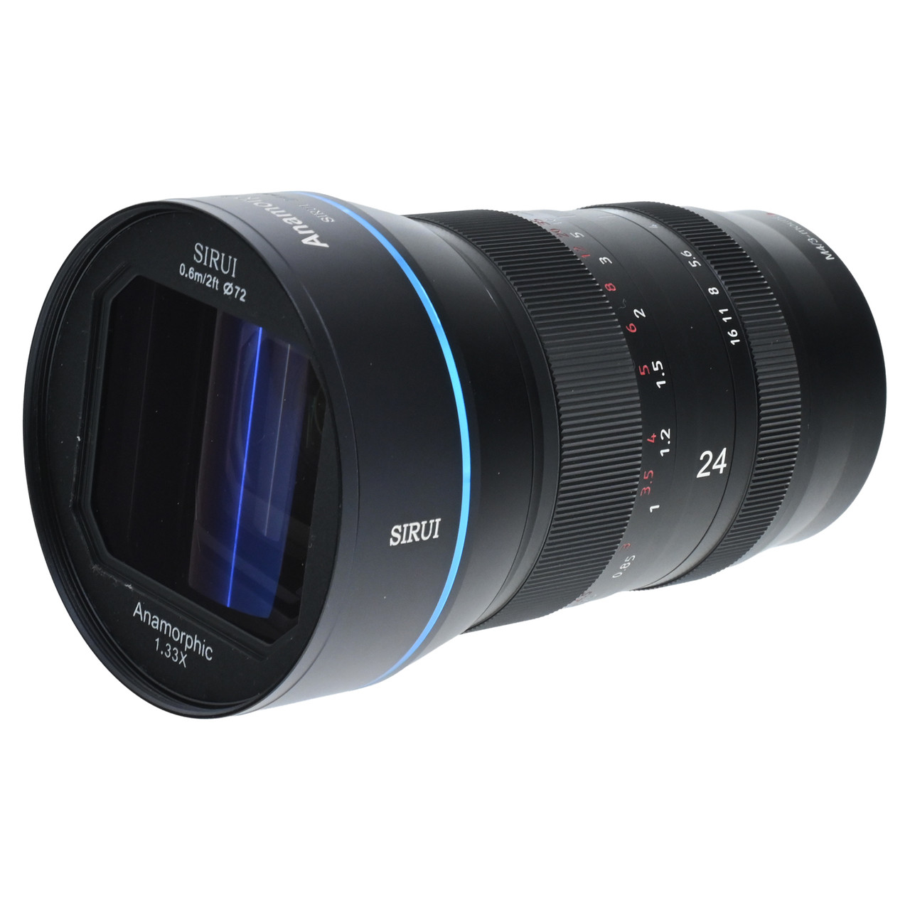 USED SIRUI 24MM F2.8 ANAMORPHIC LENS (MFT)