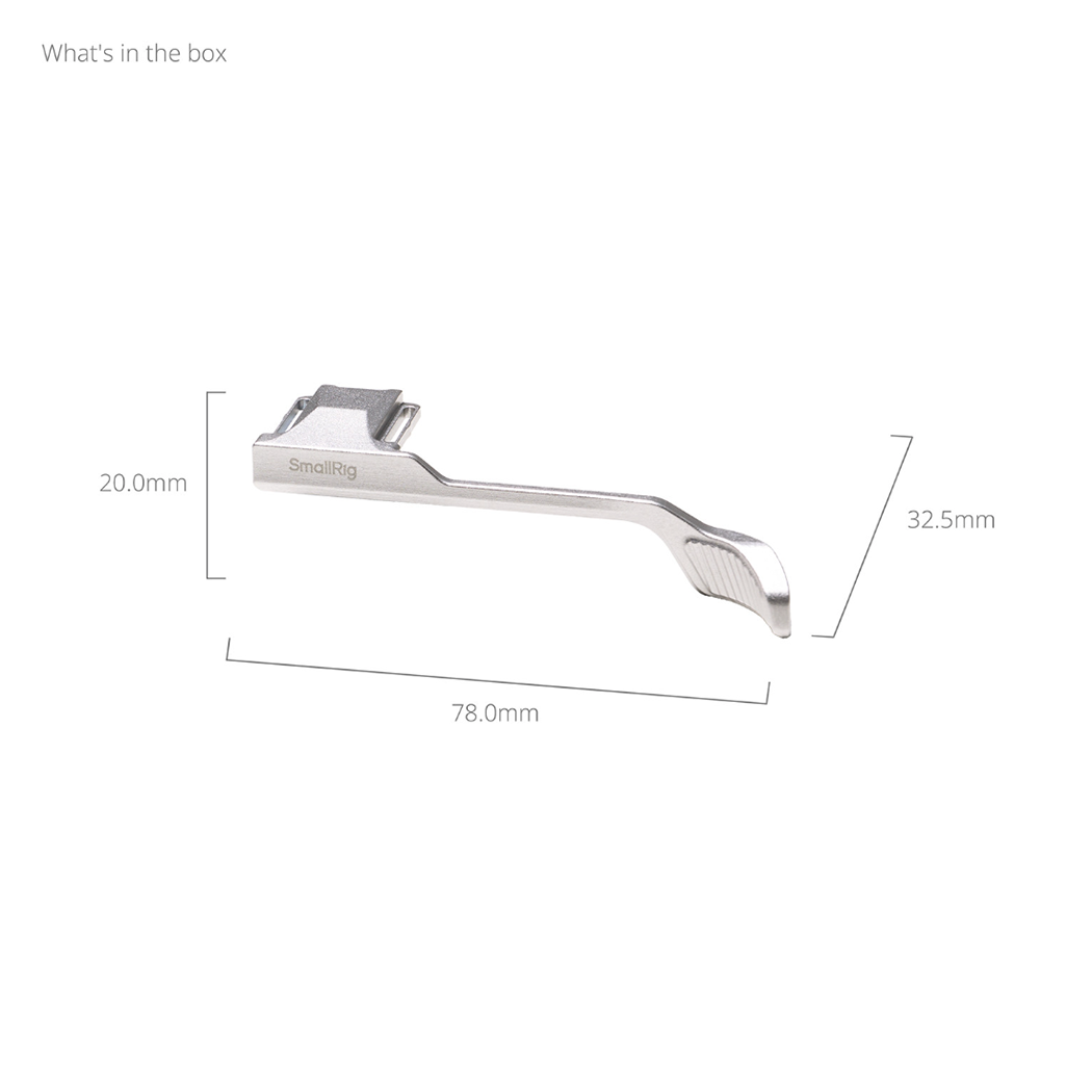 SMALLRIG THUMB GRIP FOR PANASONIC L10 (SILVER)