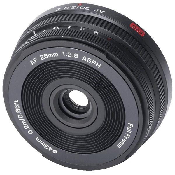 VILTROX AF 26MM F2.8 EVO FULL-FRAME - NIKON Z MOUNT