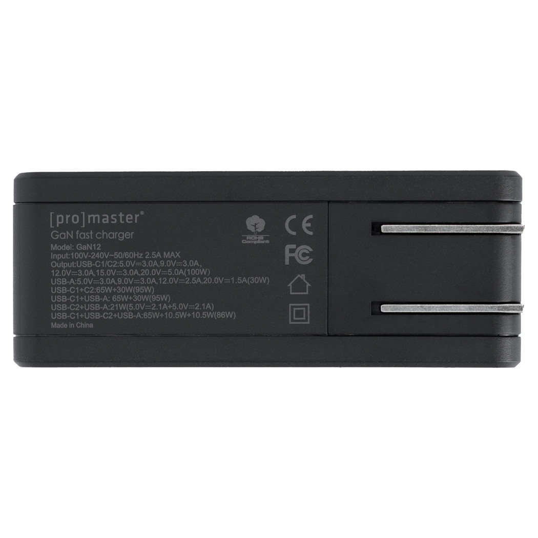 PROMASTER GAN USB CHARGER 3-PORT - 100 WATT