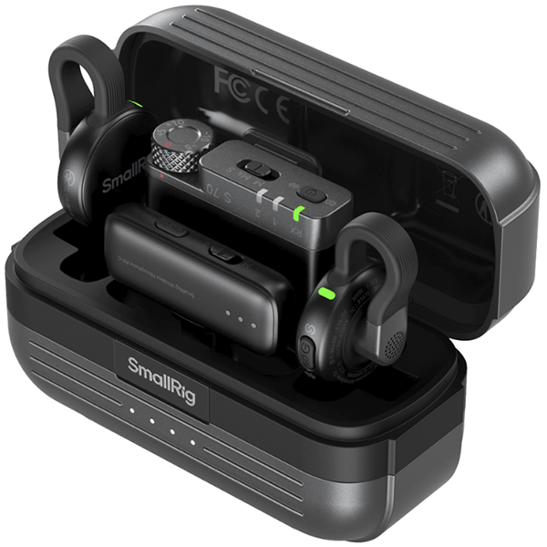 SMALLRIG S70-C2 ULTRA-THIN INVISIBLE WIRELESS MICROPHONE (BLACK)