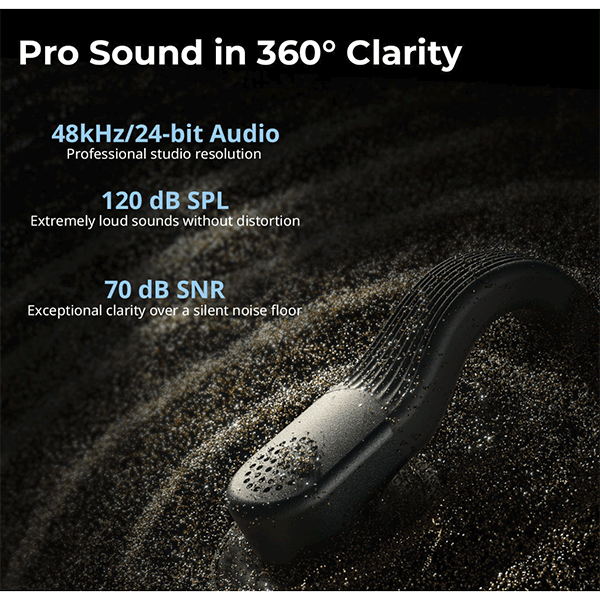 SMALLRIG S70-C2 ULTRA-THIN INVISIBLE WIRELESS MICROPHONE (BLACK)