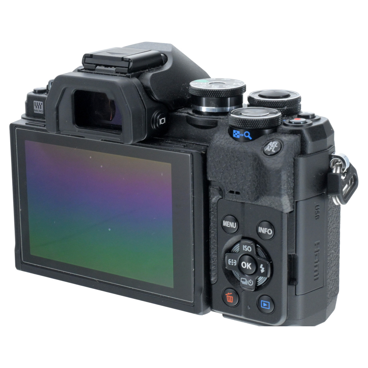 USED OLYMPUS OM-D E-M10 MARK IV  BODY (SILVER)