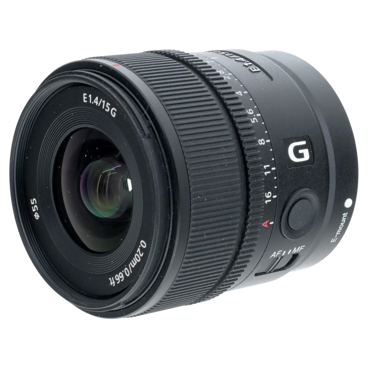 USED SONY E 15MM F1.4 G