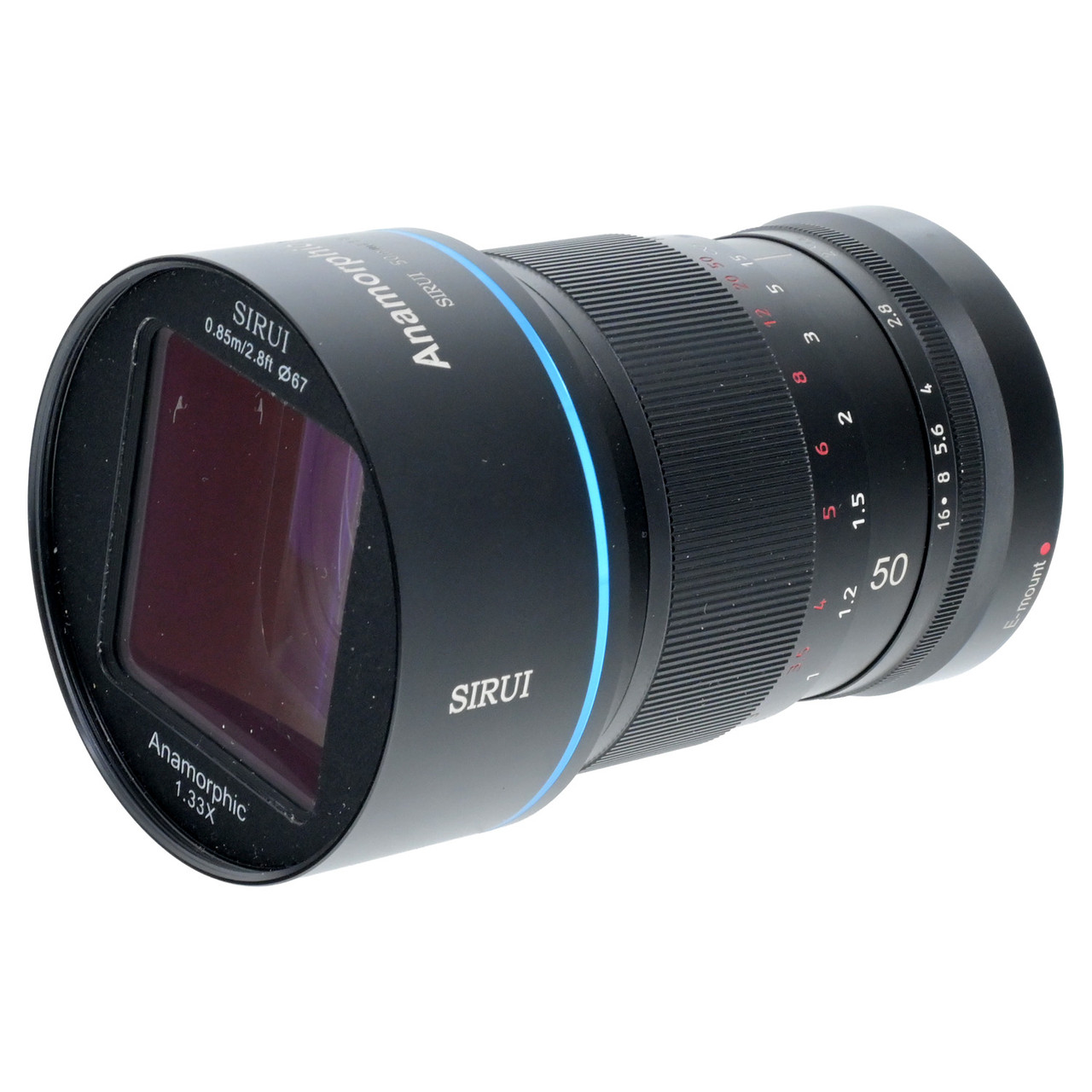 USED SIRUI 50MM F1.8 ANAMORPHIC (SONY E)