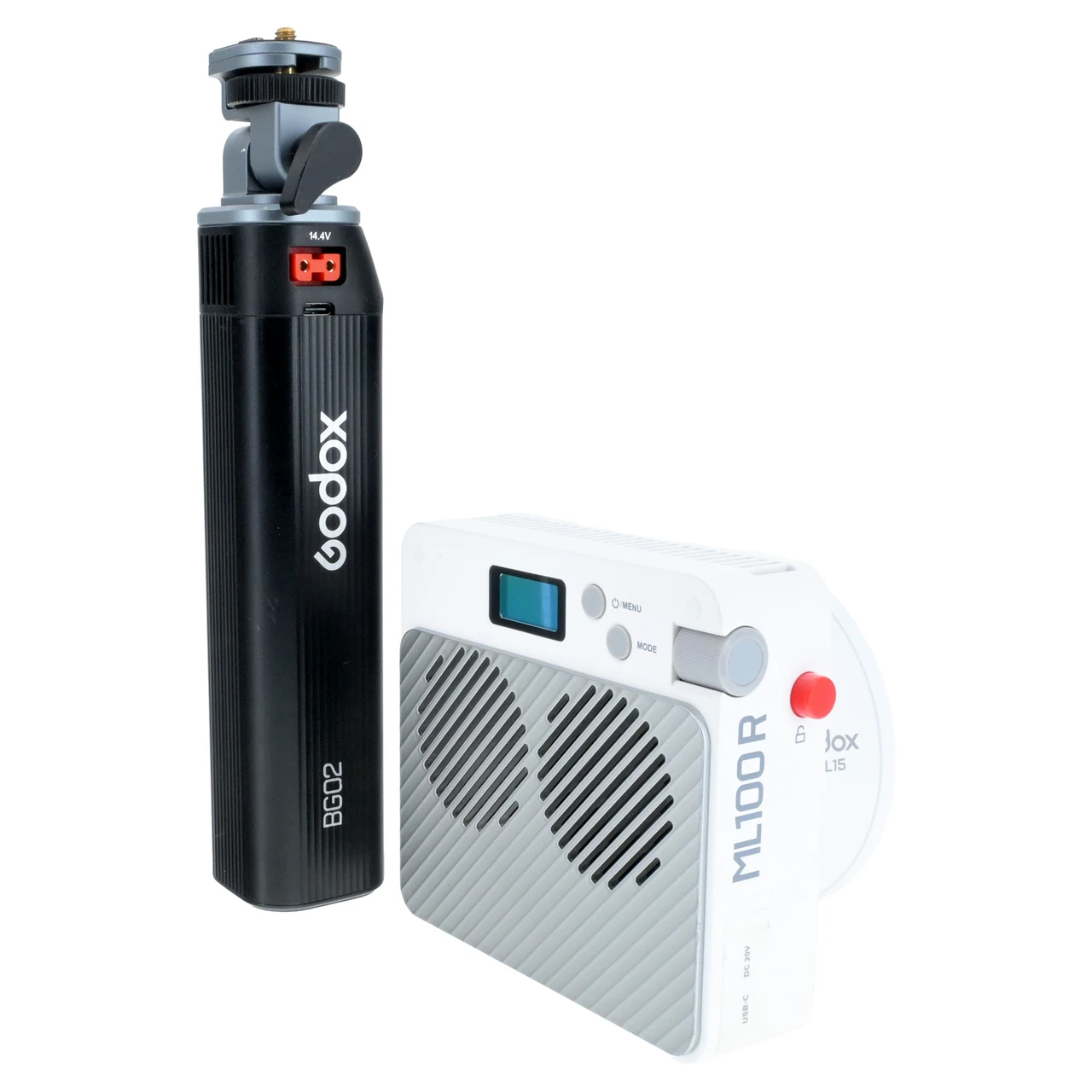 USED GODOX ML100R PORTABLE LED LIGHT