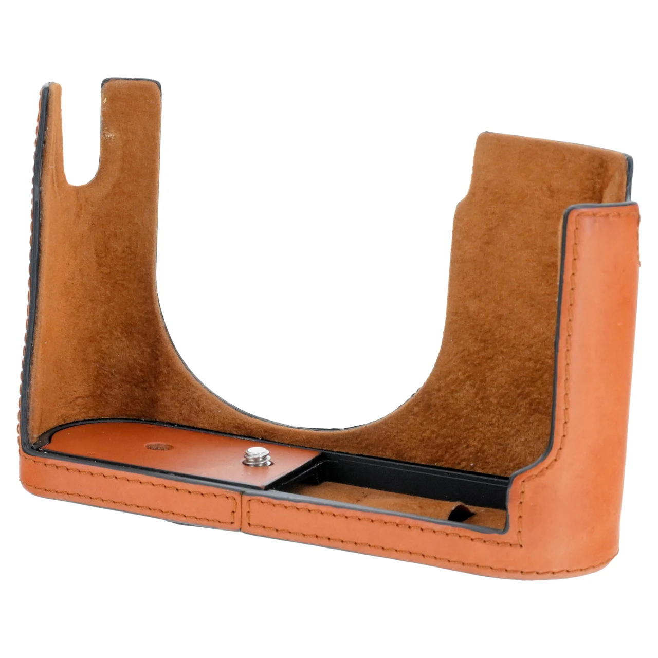USED LEICA Q3 LEATHER HALF CASE COGNAC