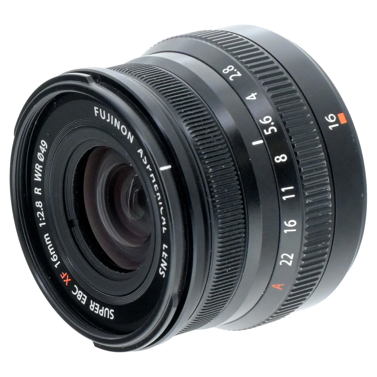 USED FUJIFILM XF 16MM F2.8 R WR (BLACK)
