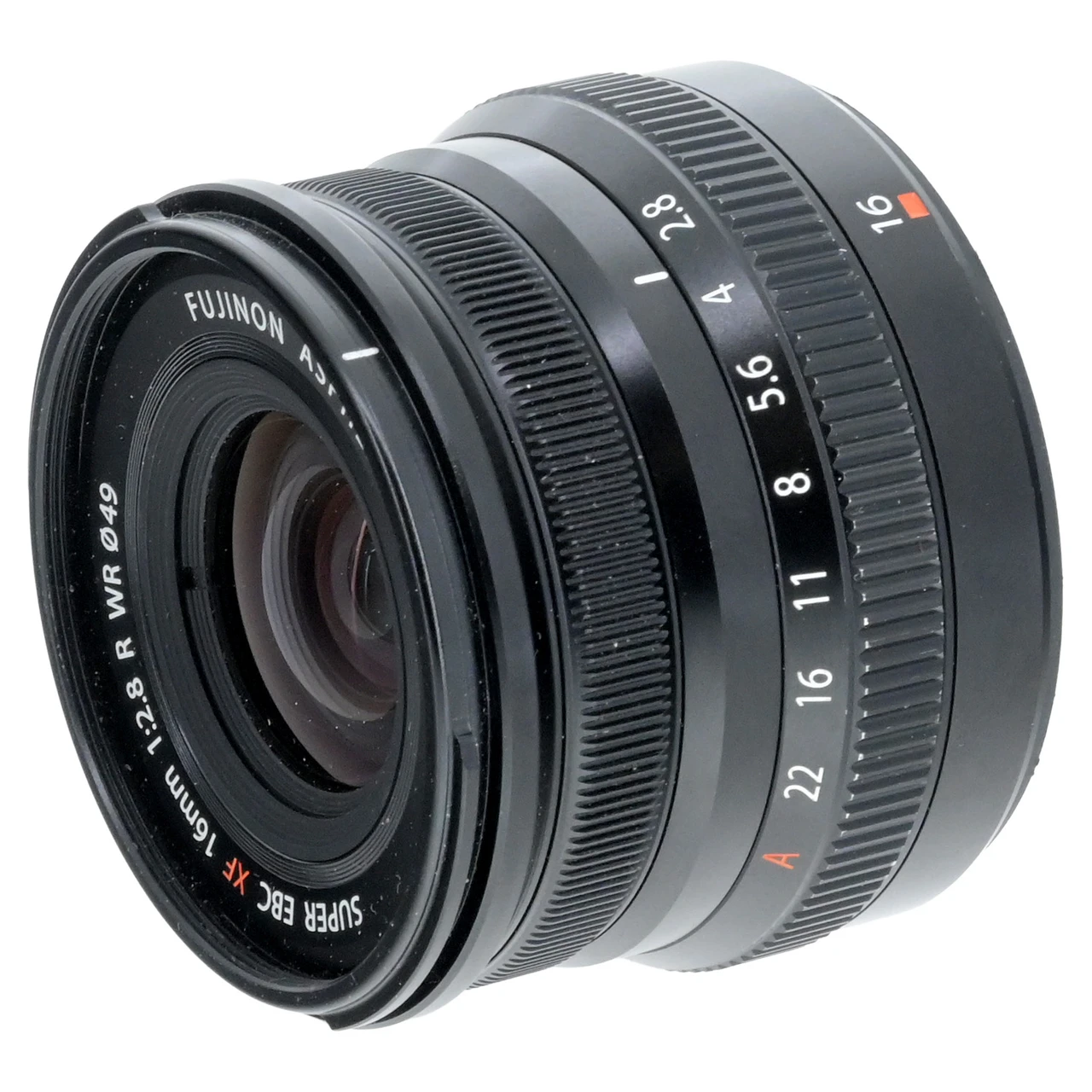 USED FUJIFILM XF 16MM F2.8 R WR (BLACK)