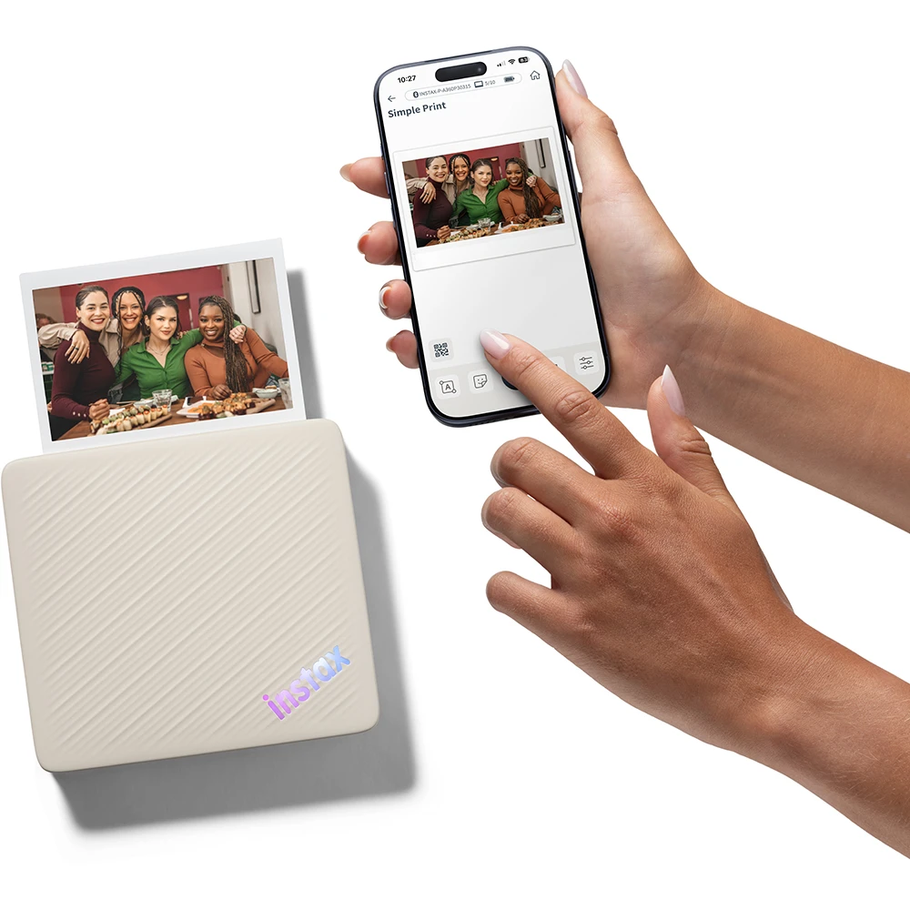 INSTAX LINK WIDE 2 SMARTPHONE PRINTER (DUO BEIGE) (PRE-ORDER DEPOSIT ONLY)