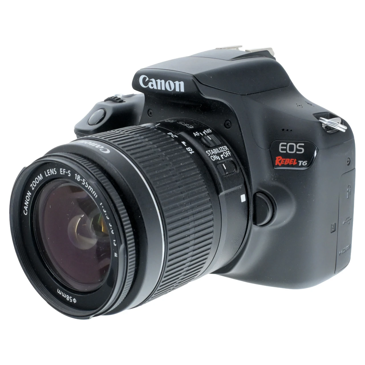 USED CANON EOS REBEL T6 18-55MM KIT