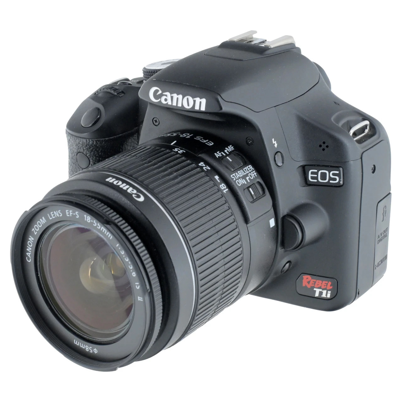 USED CANON EOS REBEL T1I 18-55MM KIT
