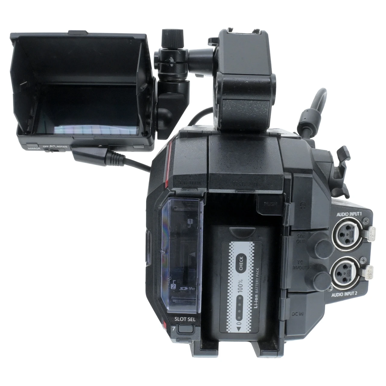 USED PANASONIC AU-EVA1 DIGITAL CINEMA CAMERA