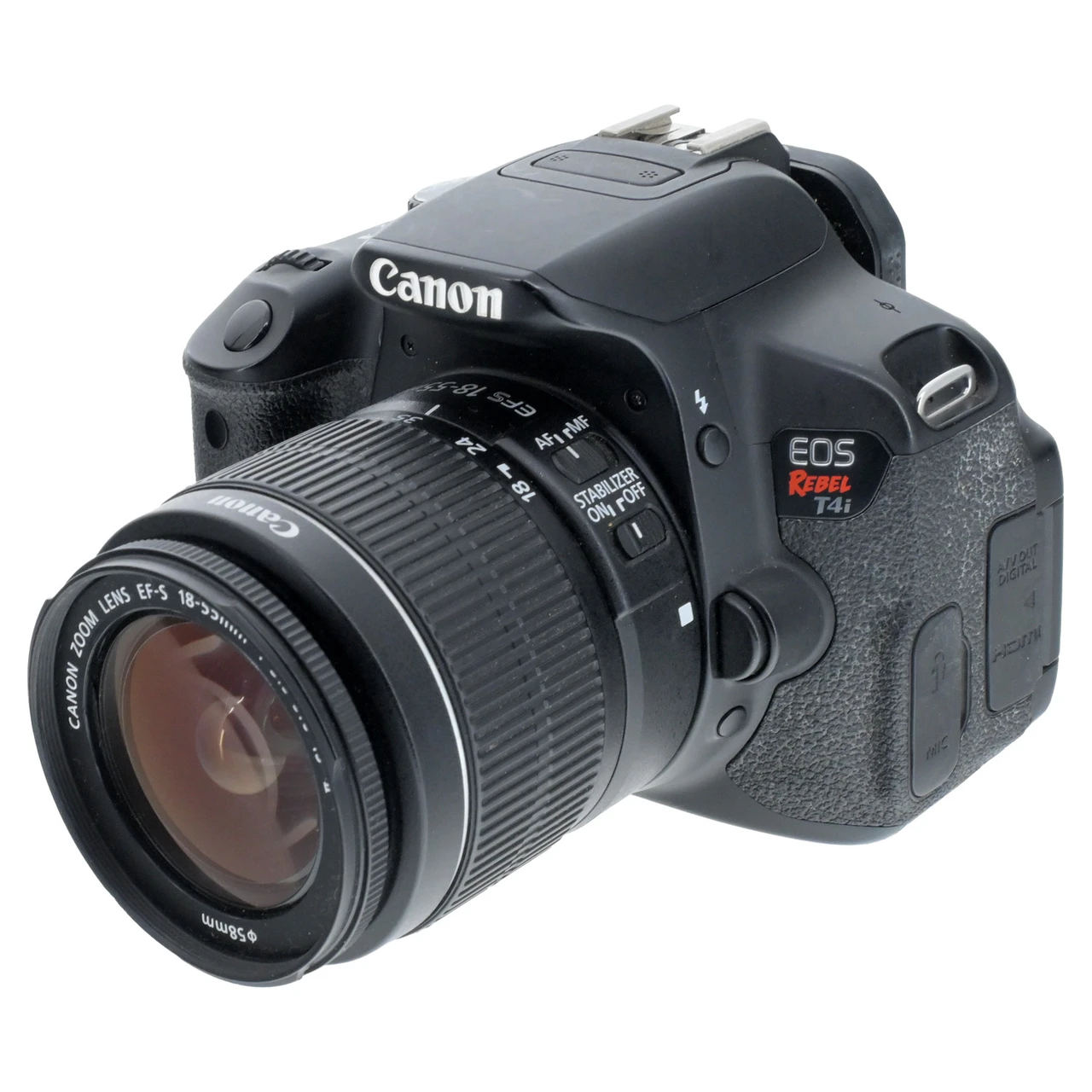 USED CANON EOS REBEL T4I 18-55MM KIT
