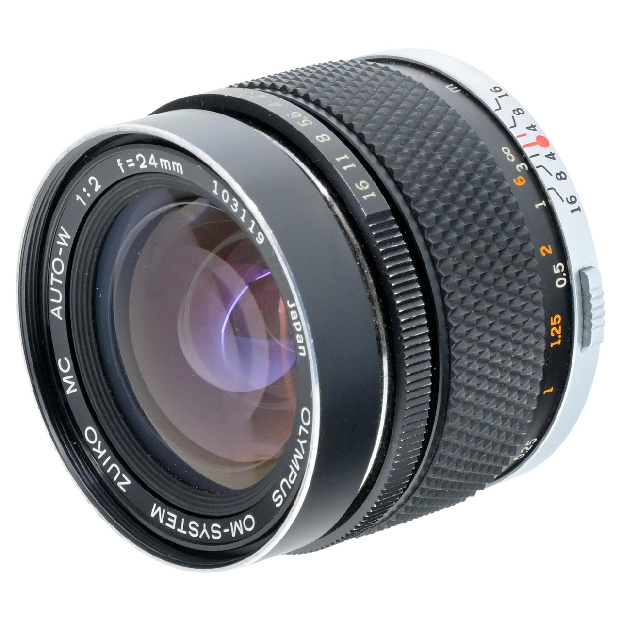 USED OLYMPUS OM 24MM F2