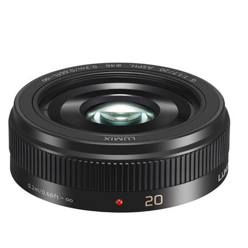 PANASONIC G  20MM F/1.7 II ASPH (BLACK)