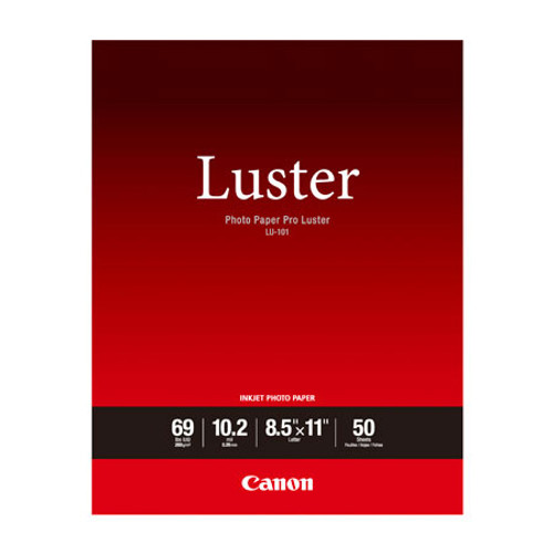 CANON PHOTO PAPER PRO LUSTER ( 8.5X11 - 50 SHEETS)