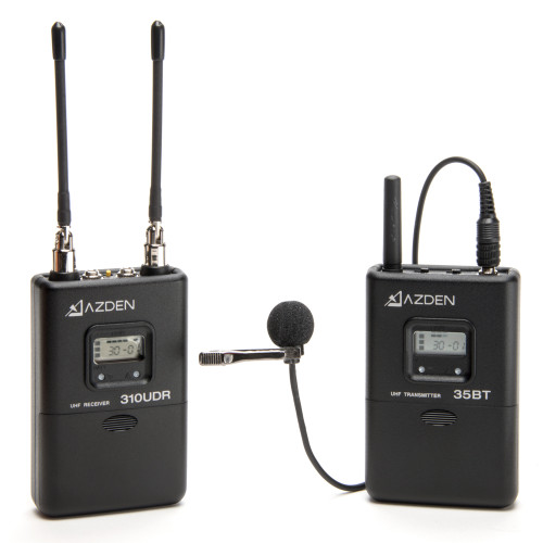 AZDEN UHFワイヤレスマイクシステム 511DRH/30HT 310UDR - 310 Series Diversity Receiver - Azden