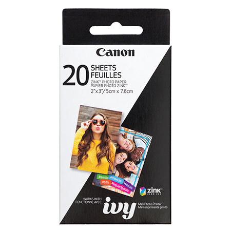 2 セット　キャノン　ZINKフォトペーパー 100枚入り ZP-2030-10 CANON ZINK ZP-2030 PHOTO PAPER PACK (20 SHEETS)