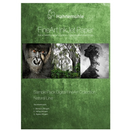 HAHNEMUHLE NATURAL LINE SAMPLE PACK (8.5X11") HAHNEMUHLE NATURAL LINE SAMPLE PACK (8.5X11")
