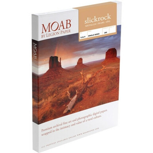 MOAB SLICKROCK METALLIC - PEARL -  5X7 (50) MOAB SLICKROCK METALLIC - PEARL -  5X7 (50)