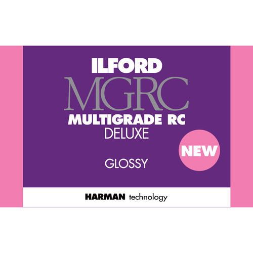 ILFORD MULTIGRADE RC DELUXE PAPER - GLOSSY (5x7")(25 Sheets)